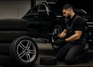 Reifenservice: präzise Montage & Auswuchten beim DIAB Autozentrum